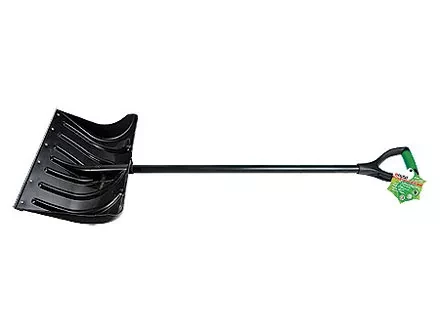 Лопата для уборки снега пластиковая 500 х 325 х 1300 мм металлопластиковый черенок Palisad 61501 купить в Нягани