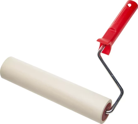 Валик прижимной ЗУБР &quot;ЭКСПЕРТ&quot; в сборе, резиновый, бюгель 8мм, 46x240мм 03922-24 купить в Нягани