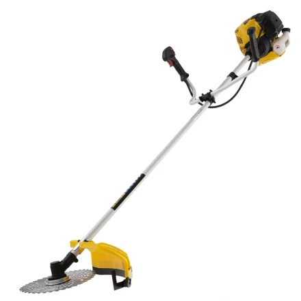 Триммер бензиновый DTL-43, 43 см3, неразъемная штанга, состоит из 2 частей Denzel 96263 купить в Нягани