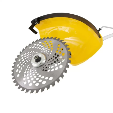 Триммер бензиновый DTL-43, 43 см3, неразъемная штанга, состоит из 2 частей Denzel 96263 купить в Нягани