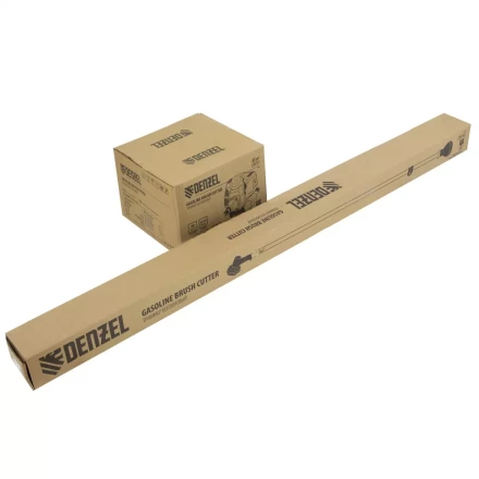 Триммер бензиновый DTL-43, 43 см3, неразъемная штанга, состоит из 2 частей Denzel 96263 купить в Нягани