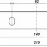 Нож К-2426 комплект 2шт (210 мм) 25520 купить в Нягани