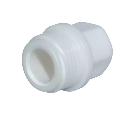 Пробка с резьбой короткая PP-R 3/4 бел.(100/1000) 45581 купить в Нягани