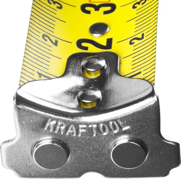 Рулетка KRAFTOOL GRAND, обрезиненный пластиковый корпус, 5м/25мм 34022-05-25 купить в Нягани