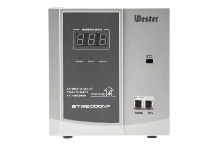 Стабилизатор напряжения WESTER STW5000NP купить в Нягани
