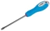 Отвертка ЗУБР, Cr-V сталь, трехкомпонентная рукоятка, цветовая индикация типа шлица, SL, 5,5x100мм 25251-5.5-100 купить в Нягани