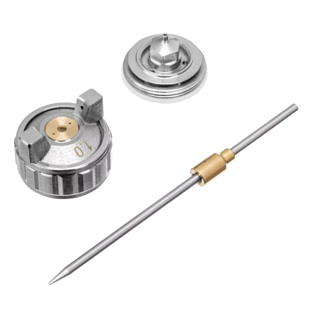 Комплект для краскораспылителя 57325 : сопло 1 мм, игла, форсунка// Matrix 57391 купить в Нягани