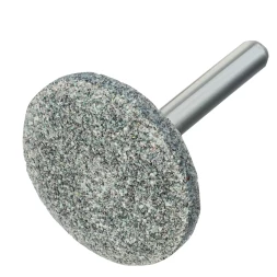 Шарошка абразивная, диск, 32 x 12 мм, для дрели, хвостовик d6 мм, 63С Denzel 76024