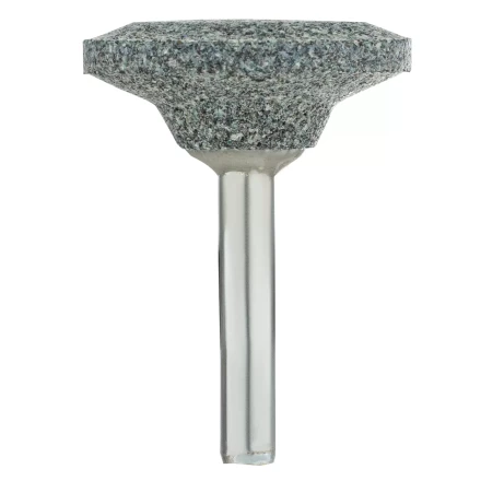 Шарошка абразивная, диск, 32 x 12 мм, для дрели,  хвостовик d6 мм, 63С Denzel 76024 купить в Нягани