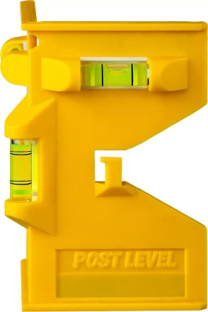 Уровень-угольник STAYER &quot;MASTER&quot; &quot;POSTLevel&quot; пластмассовый с магнитом, 3 ампулы 3456_z01 купить в Нягани