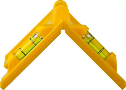 Уровень-угольник STAYER &quot;MASTER&quot; &quot;POSTLevel&quot; пластмассовый с магнитом, 3 ампулы 3456_z01 купить в Нягани