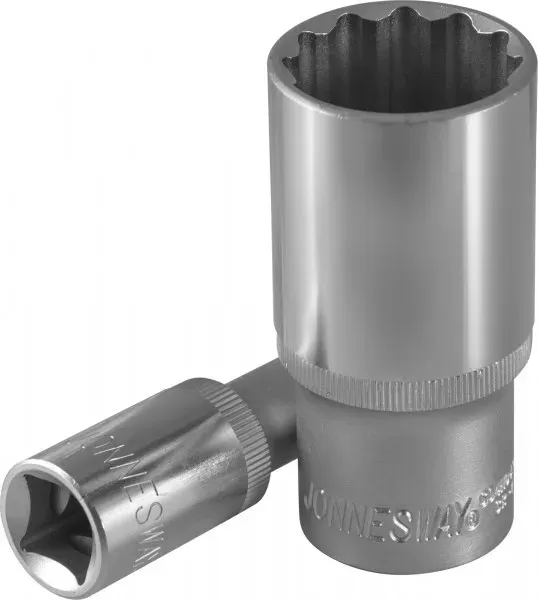 Головка торцевая удлиненная 12-гранная 1/2" М19  S04НD4719 Jonnesway 49068 купить в Нягани