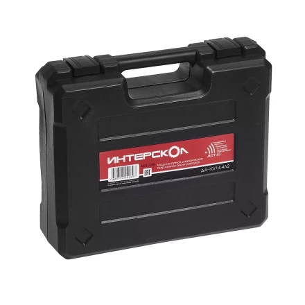 Аккумуляторная дрель-шуруповерт ИНТЕРСКОЛ ДА-10/14,4Л2 Li-ion АПИ 2х1.5Ач купить в Нягани