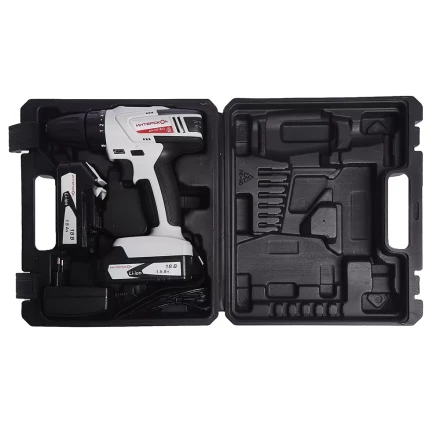 Аккумуляторная дрель-шуруповерт ИНТЕРСКОЛ ДА-10/14,4Л2 Li-ion АПИ 2х1.5Ач купить в Нягани