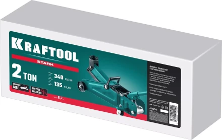 Домкрат подкатной гидравлический KRAFTOOL INDUSTRIE 43453-2 купить в Нягани