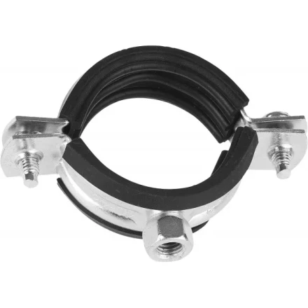 ЗУБР. Хомут трубный с гайкой, оцинкованный, 1/2&quot;, 200шт 37850-20-24-200 купить в Нягани