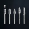 Зубр Набор твердосплавных борфрез, 5 шт.: B1020, C1020, F1020, H1025, L1025 (28815-H5) купить в Нягани