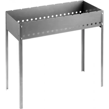 Мангал  GRINDA &quot;BARBECUE&quot;, усиленный, толщина 1,5мм, 700х300х700мм 427783 купить в Нягани