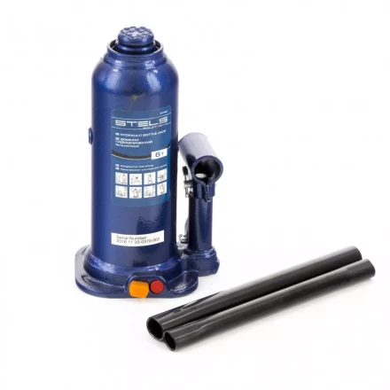 Домкрат гидравлический бутылочный 6 т h подъема 207-404 мм Stels 51164 купить в Нягани