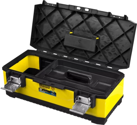 Ящик для инструмента &quot;METALPRO&quot; металлический, STAYER Professional 2-38011-21.5_z01 купить в Нягани
