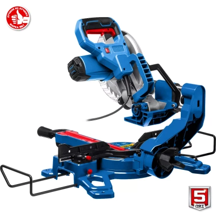 ЗУБР Профессионал ППТ-216-П пила торцовочная с протяжкой, d 216 х 30 мм, 1800 Вт купить в Нягани