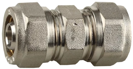 Муфта ЗУБР соединительная, цанга-цанга, 16х2,0, никель 51400-16 купить в Нягани