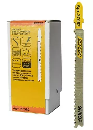 Пилка для электролобзика T101 BF BiM 1шт/100 27062 купить в Нягани