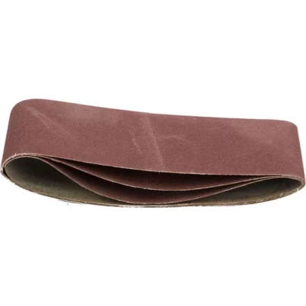 Лента STAYER &quot;MASTER&quot; шлифовальная универсальная бесконечная на тканевой основе, для ЛШМ, P100, 100х610мм, 3шт 35443-100 купить в Нягани