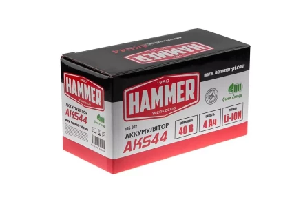 Аккумулятор HAMMER AKS44 (40В 4Ач Li-ion) купить в Нягани
