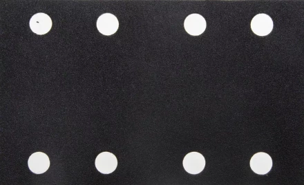 Лист шлиф. универс. URAGAN &quot;Оптимал. для тверд. пород дерева&quot; 8 отв. по линии, на липучке, для ПШМ, P120, 80х133мм, 10шт 907-22111-120-10 купить в Нягани