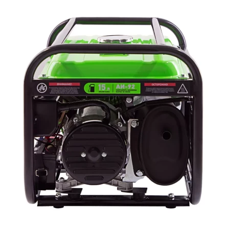 Генератор бензиновый БС-3500Э, 3.2 кВт, 230В, 4-х тактный, 15 л, электростартер Сибртех 94538 купить в Нягани