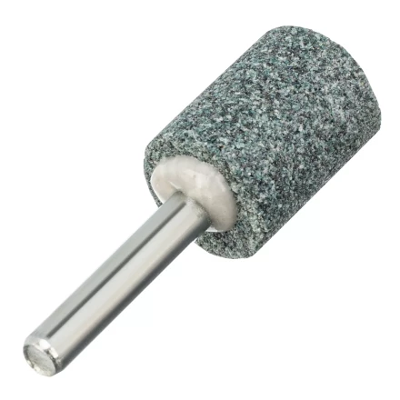 Шарошка абразивная, цилиндр, 19 x 25 мм, для дрели, хвостовик d6 мм, 63С Denzel 76025 купить в Нягани
