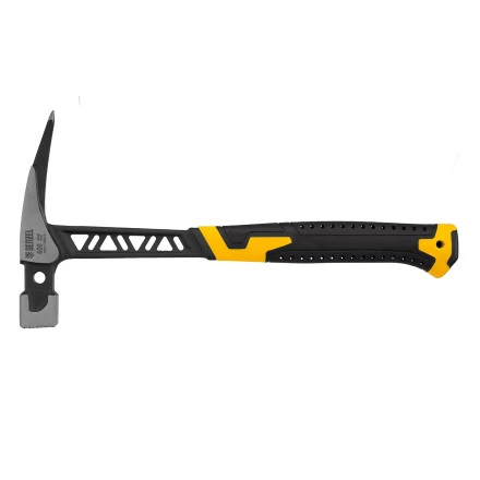 Молоток кровельщика 600 г, цельнокованый, боек с магнитом, двухкомп. обрезин. рук-ка Denzel 10623 купить в Нягани