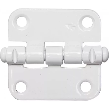 Петля накладная стальная &quot;ПН-40&quot;, цвет белый, универсальная, 40мм 37621-40 купить в Нягани