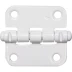 Петля накладная стальная &quot;ПН-40&quot;, цвет белый, универсальная, 40мм 37621-40 купить в Нягани