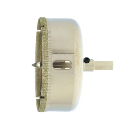 Сверло по керамической плитке и стеклу Сибртех, 70 х 55 мм, шестигранный хвостовик, с центрующим сверлом 72727 купить в Нягани