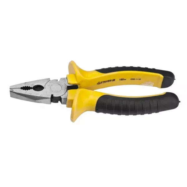 Плоскогубцы "TopGrip", 160мм, STAYER 2205-1-16_z01 купить в Нягани