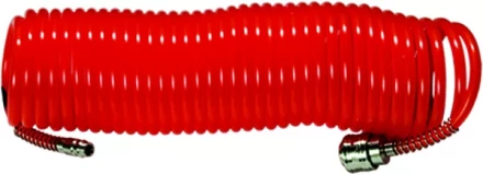 Шланг спиральный воздушный 5 м 18 бар с быстросъемными соединениями  MATRIX 57002 купить в Нягани