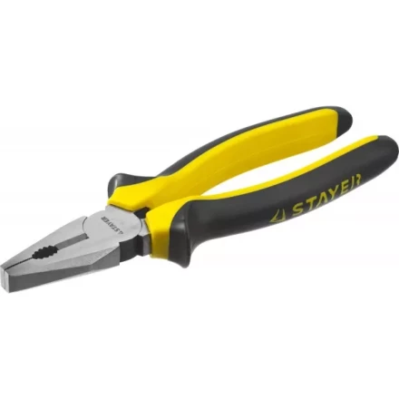 Плоскогубцы комбинированные &quot;TopGrip&quot;, 200мм, STAYER 2205-1-20_z01 купить в Нягани