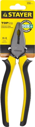 Плоскогубцы комбинированные &quot;TopGrip&quot;, 200мм, STAYER 2205-1-20_z01 купить в Нягани