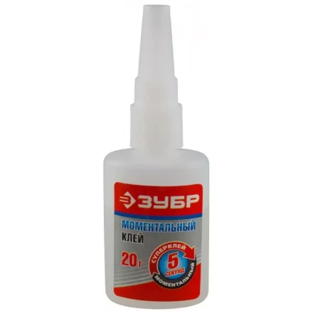Клей ЗУБР моментальный, на блистере, 20 г 41906 купить в Нягани