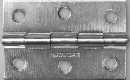 Петля дверная STAYER &quot;MASTER&quot; универсальная, цвет белый цинк, 75мм 37611-75-1 купить в Нягани