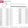 Хомуты ЗУБР нейлоновые черные 2,5x100мм, 100шт 309030-25-100 купить в Нягани