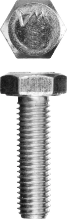 Болт ЗУБР &quot;МАСТЕР&quot; с шестигранной головкой, ГОСТ 7798-70, класс прочности 5.8, оцинкованный, M8x16мм, 5кг 303080-08-016 купить в Нягани