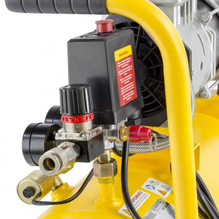 Компрессор безмаслянный Denzel DLS950/24 малошумный 58026 купить в Нягани