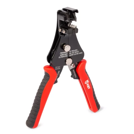 Полуавтоматический стриппер КВТ WS-03 для снятия изоляции с проводов 0.5–6.0 мм с функцией опрессовки и модулем резки CutPro (101542) купить в Нягани