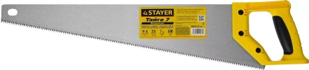Ножовка универсальная (пила) &quot;Тайга-7&quot;, 500мм,7TPI, закаленный зуб, рез вдоль и поперек волокон, для средн заготовок, фанеры, ДСП,МДФ, STAYER 15050-50_z02 купить в Нягани