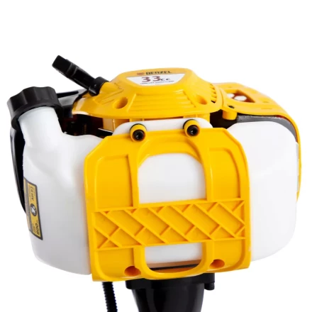 Триммер бензиновый DTL-33, 33 см3, неразъемная штанга, состоит из 2 частей Denzel 96261 купить в Нягани