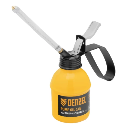 Масленка-нагнетатель, металлический корпус, 0,2 л, гибкий наконечник// Denzel 53240 купить в Нягани