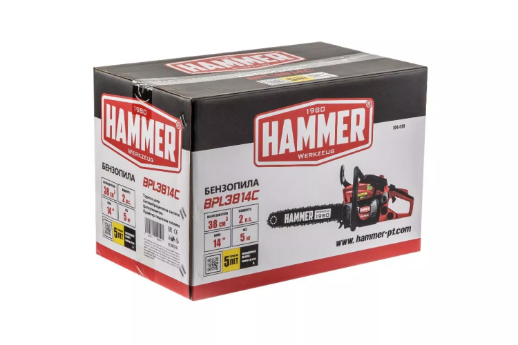 Бензопила HAMMER BPL3814C купить в Нягани